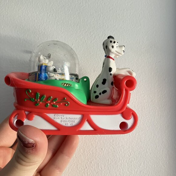 Vintage Disney 1996 101 Dalmatians McDonalds Snow Dome Collectible Figure toy - Picture 6 of 9
